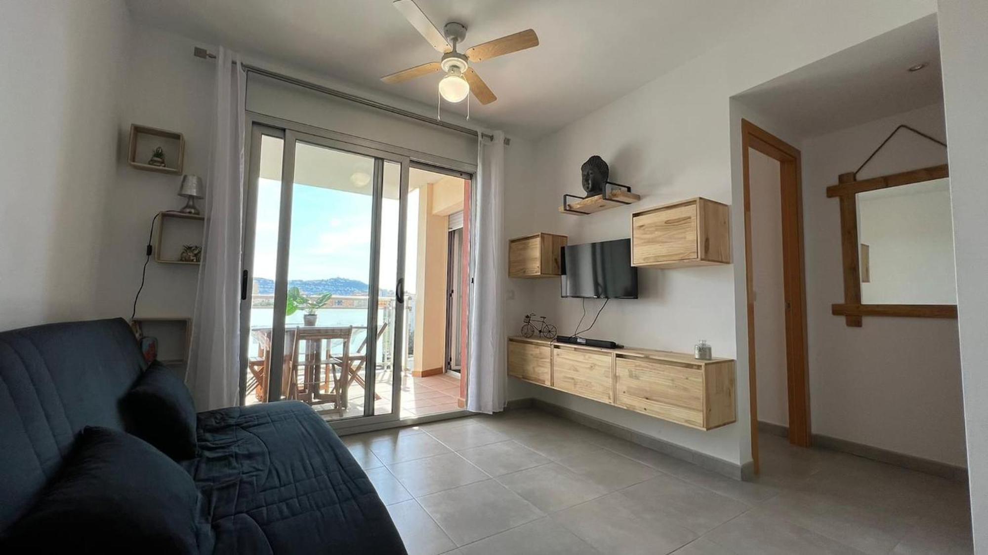 Apartamento Acogedor Con Piscina En Santa Margarita Rosas Exteriör bild
