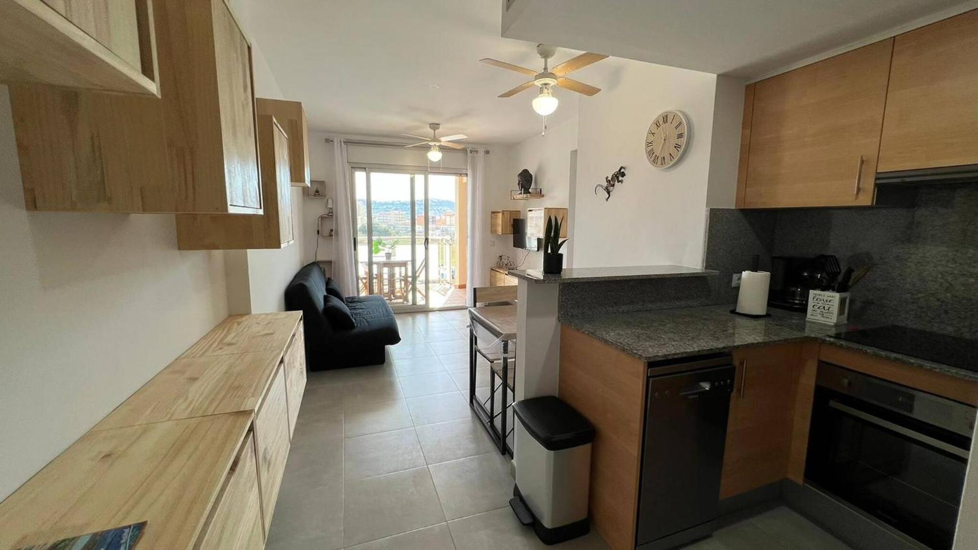 Apartamento Acogedor Con Piscina En Santa Margarita Rosas Exteriör bild
